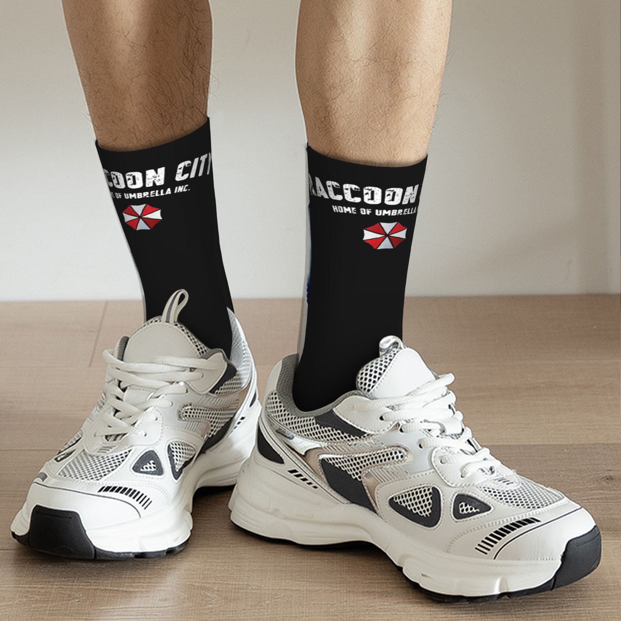 Kaos Kaki Crew Unisex Custom R - 3D Printing Youtube Videos ulasan dan harga