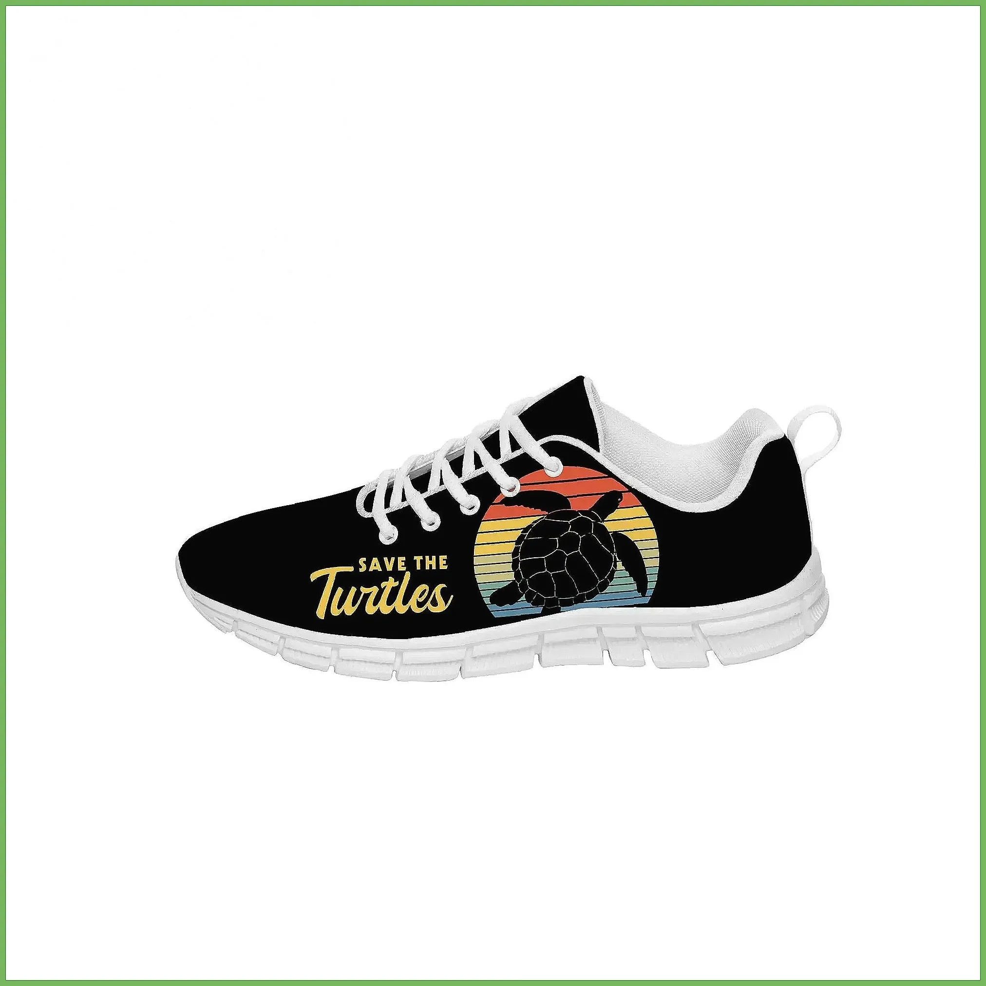 ** Sepatu Kanvas Cetak 3D Save - 3D Printing Character ulasan dan harga