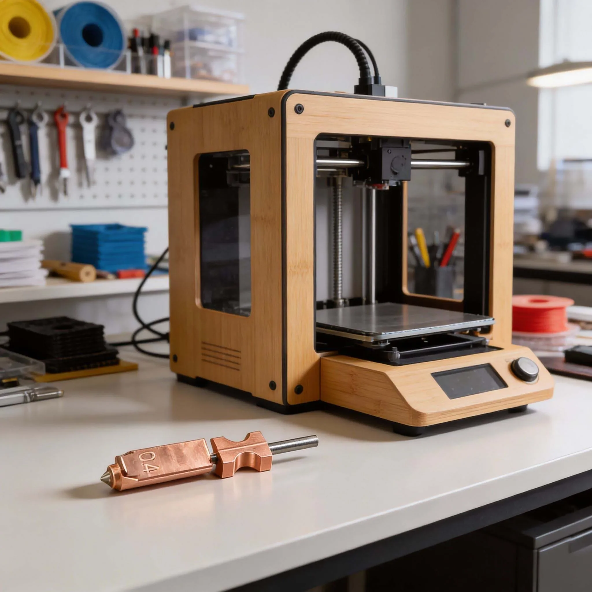 Aplikasi Pencetakan 3D Nozel P - 3D Printing High Temperature Materials ulasan dan harga