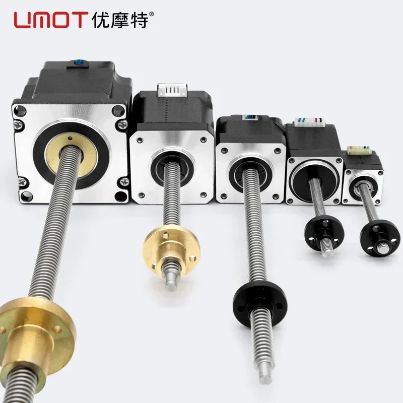 Motor Stepper Linear UMOT Nema - Lead Screw Stepper ulasan dan harga