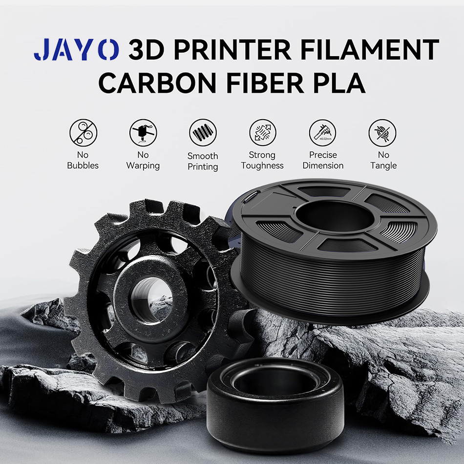 JAYO PETG-CF Filamen Printer 3 - 3D Printing Heat Resistant Material ulasan dan harga